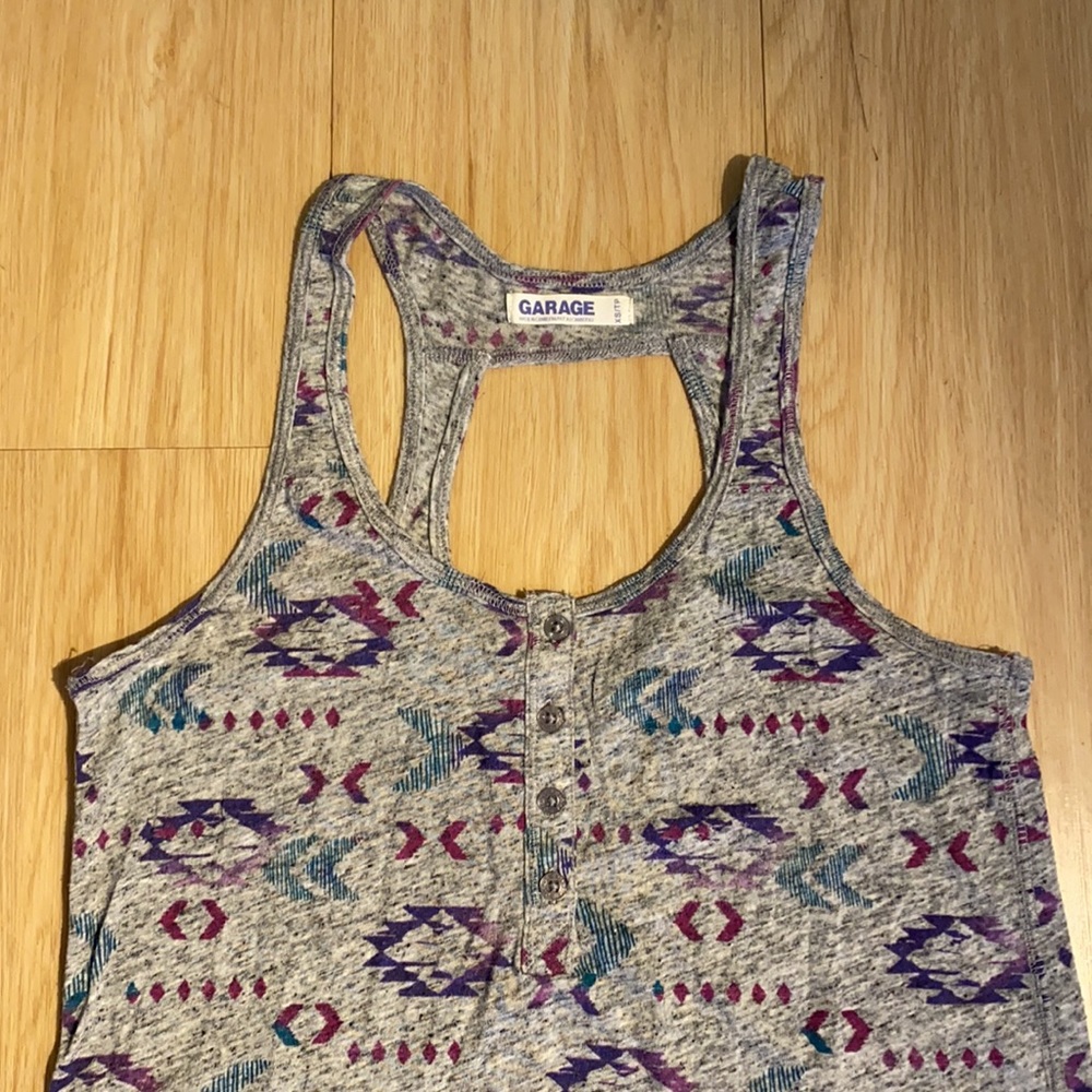 Pattern tank top - Picture 2 of 5